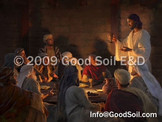 NT-20 Jesus' Last Supper with His Disciples